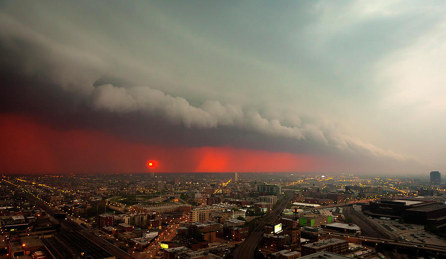 Bloody Stormfront Photograph by Photography By Aurimas Adomavicius