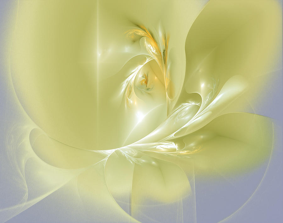 Flowercy - Flower and Poetry Digital Art by Ilia -