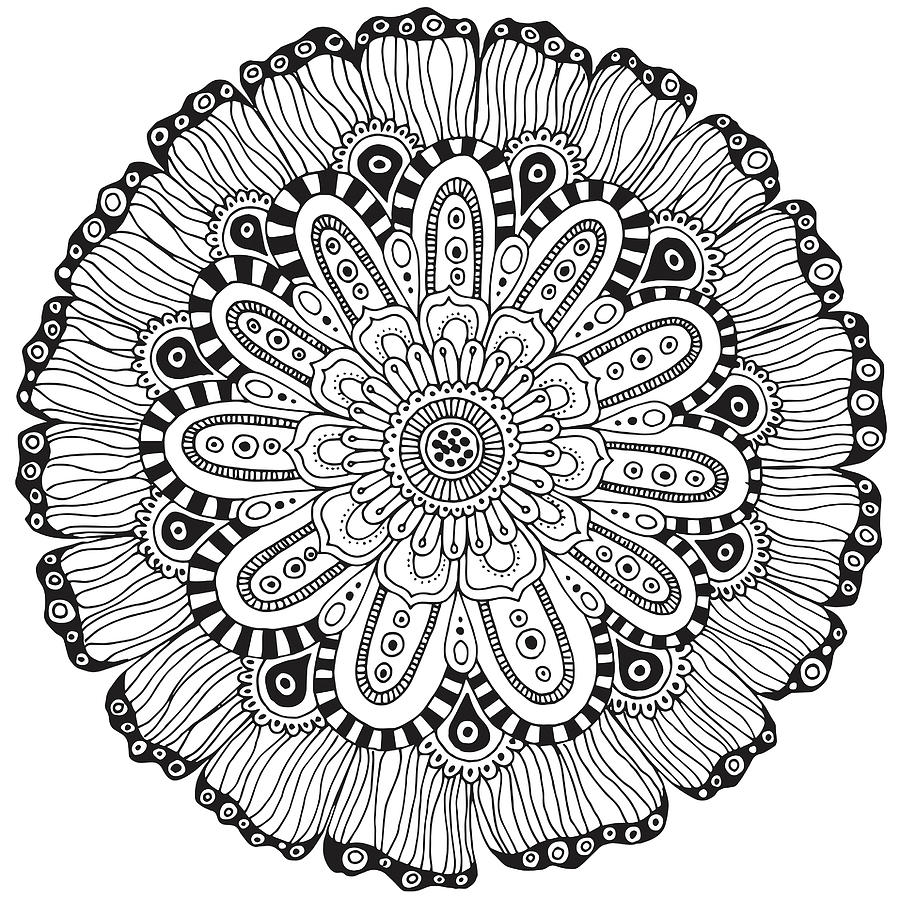 Black And White Digital Art - Bloomed by Hello Angel