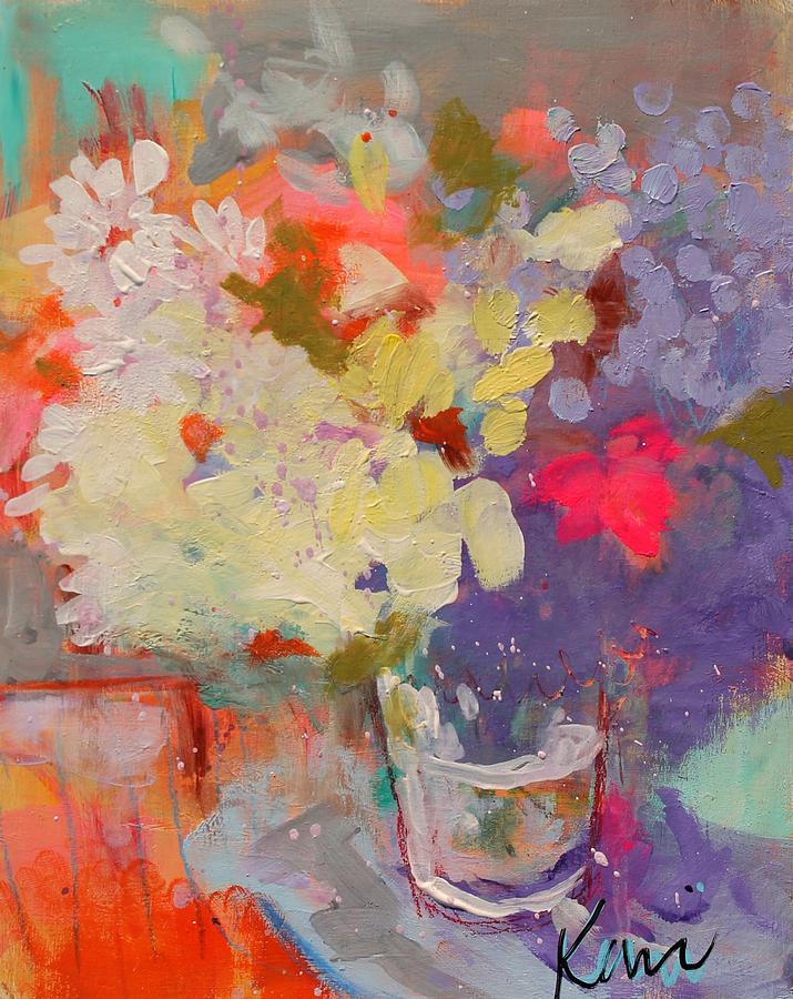 Blooming in the Morning Painting by Kerri McCabe - Fine Art America