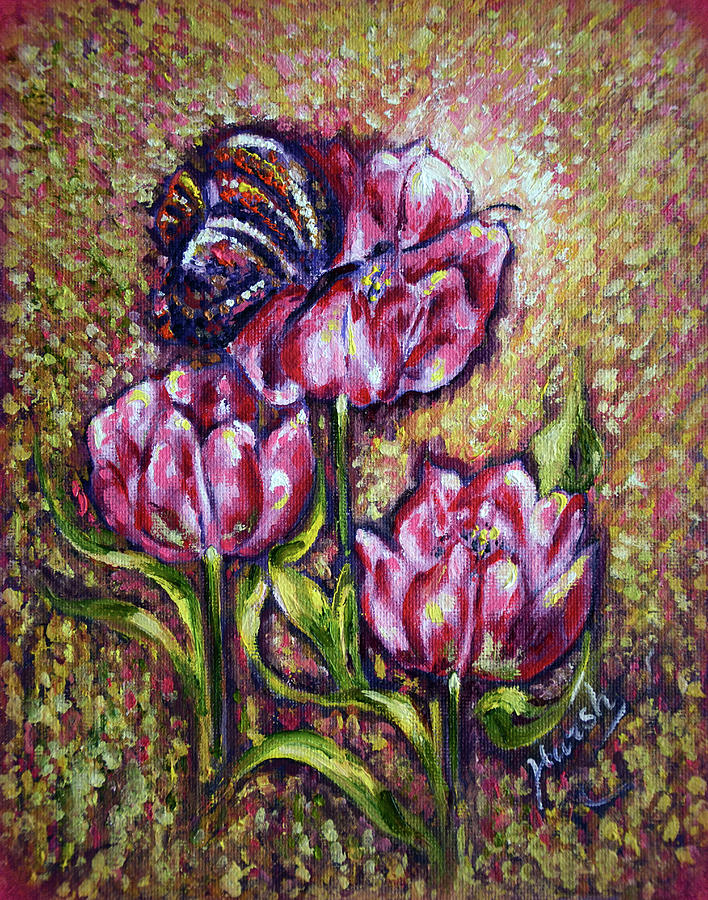Blossom Painting by Harsh Malik