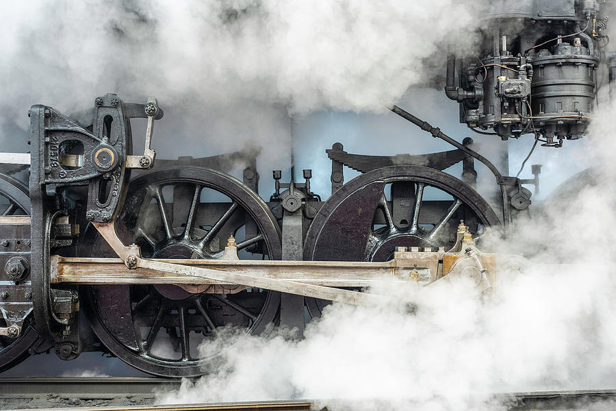 Blowing Off Steam Photograph by Jeff Abrahamson