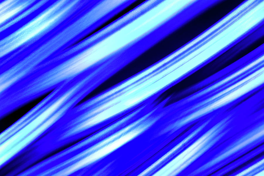 Blue Abstract Photograph by Don Johnson