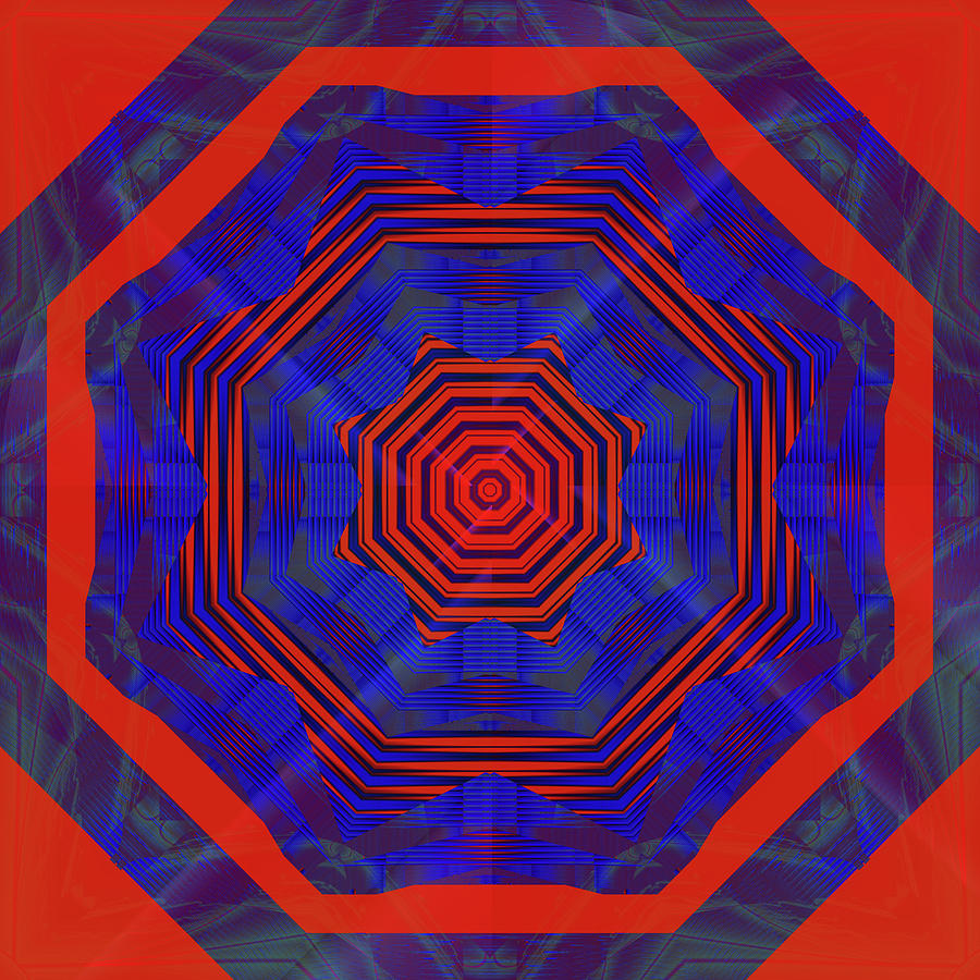 Blue and the Red by Mario Carini Blue and the Red by Mario Carini