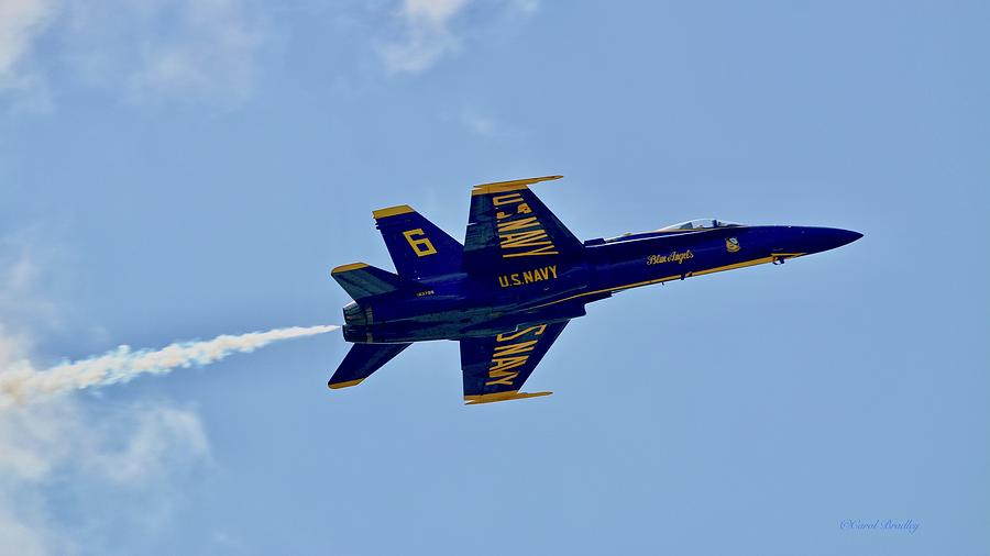 Blue Angel Number 6 Photograph by Carol Bradley