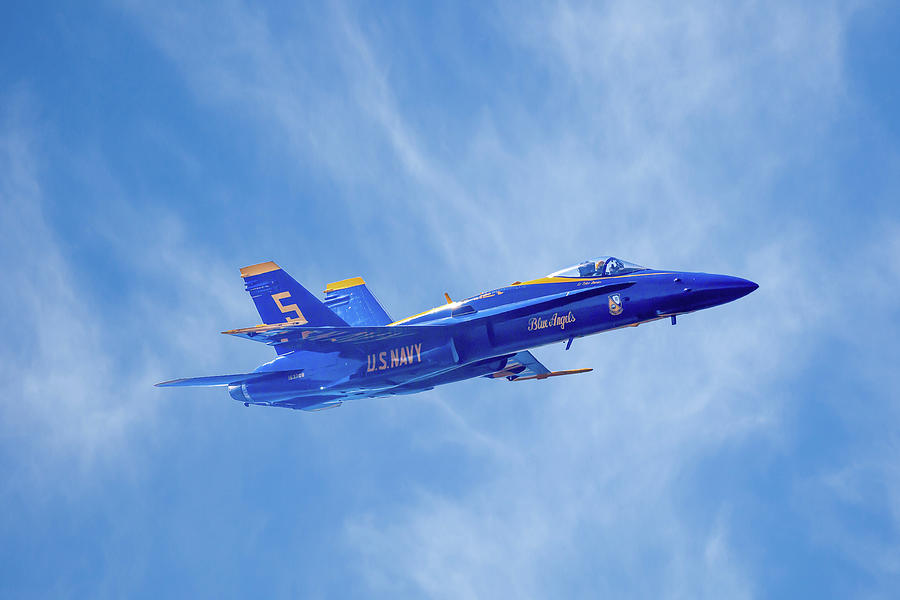Blue Angel Number Five Photograph by Dale Kincaid