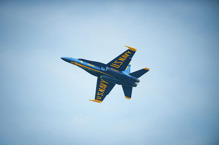 Blue Angel on High Photograph by Mark Duehmig