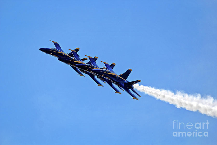 Blue Angels 4X4 Photograph by Earl Johnson
