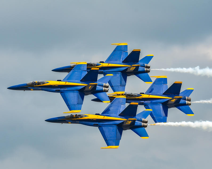 Blue Angels Photograph by Marek Lapa - Fine Art America