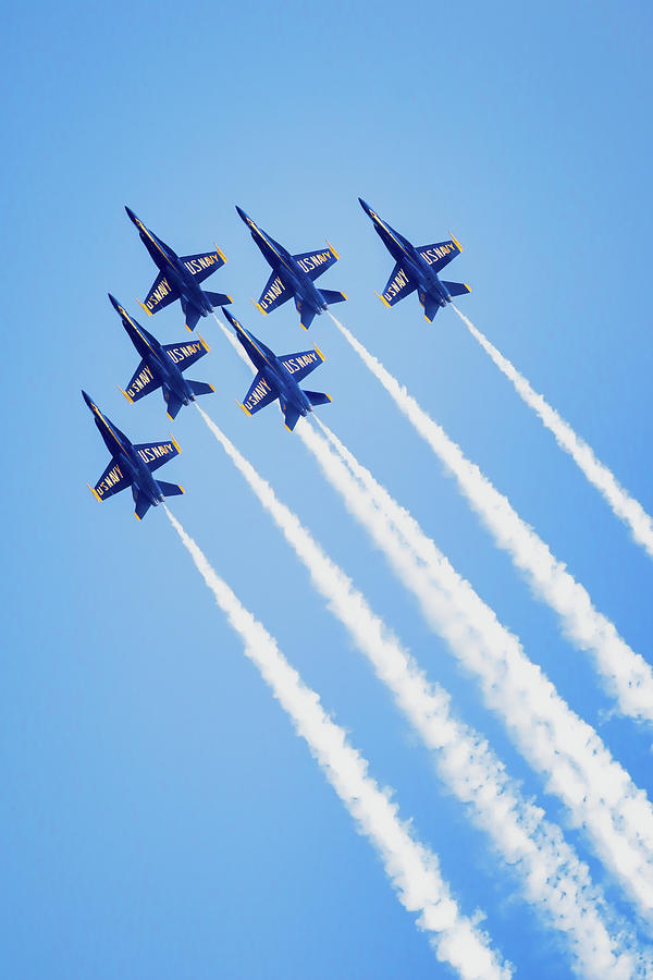 Blue Angels Navy Squadron Photograph by Athena Mckinzie