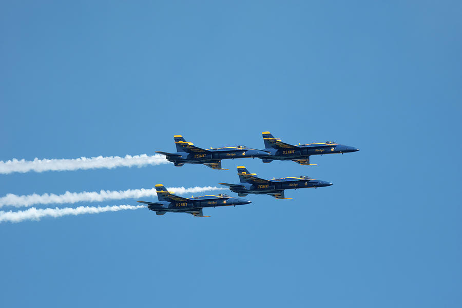 Blue Angels  Photograph by Rose Guinther