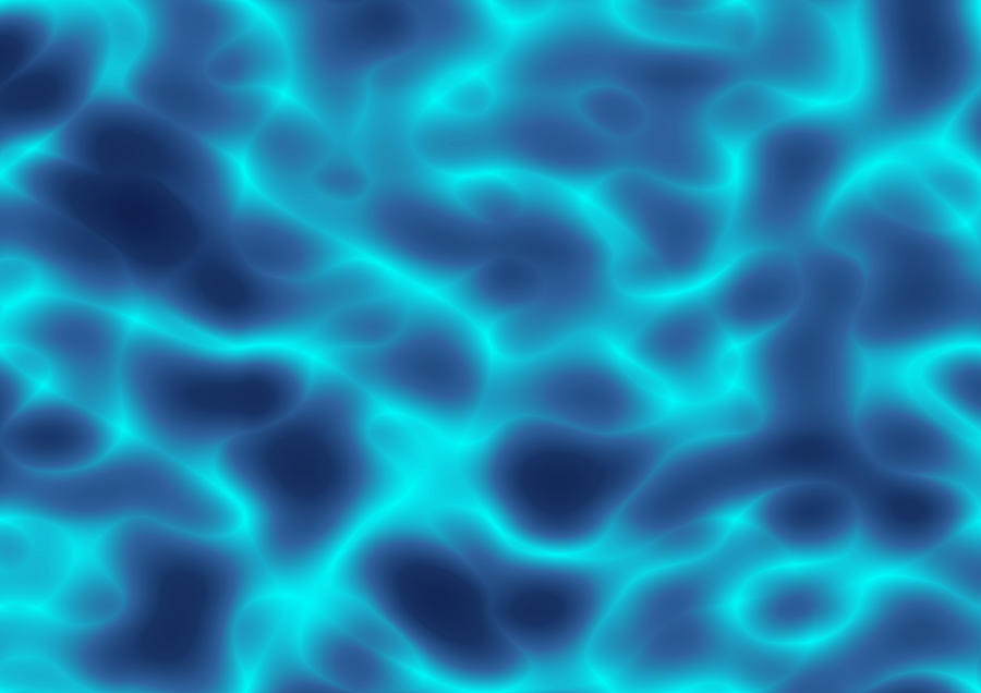 Blue Background Digital Art