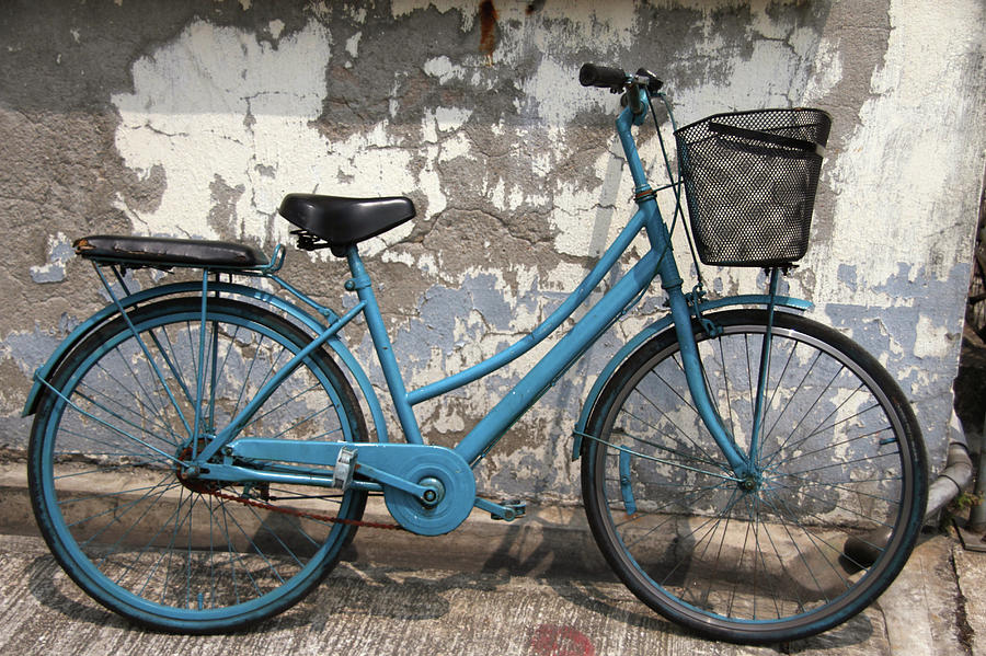 Blue Bicycle, Hong Kong, China by Bean There