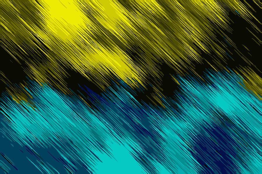 Blue Black And Yellow Painting Texture Abstract Background Digital Art by  Tim LA - Pixels