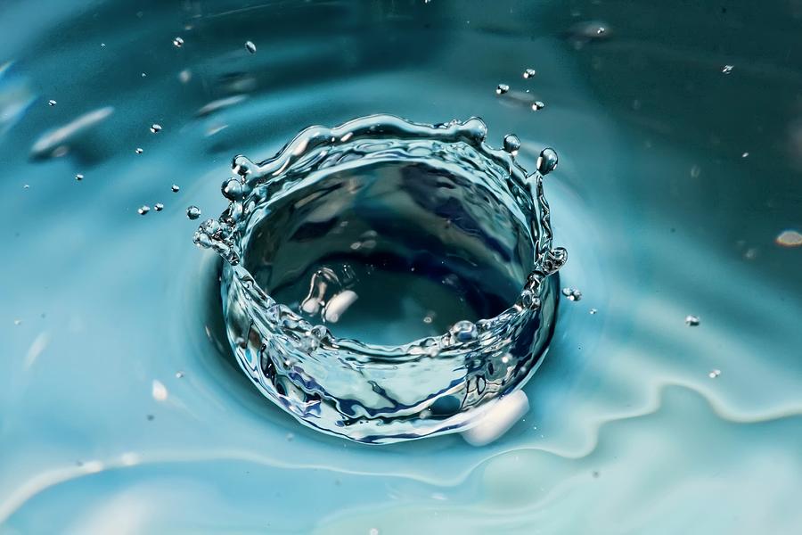 Blue Breakthrough Photograph by Spettacolopuro - Andrea Rossi Blue Breakthrough Photograph by Spettacolopuro - Andrea Rossi