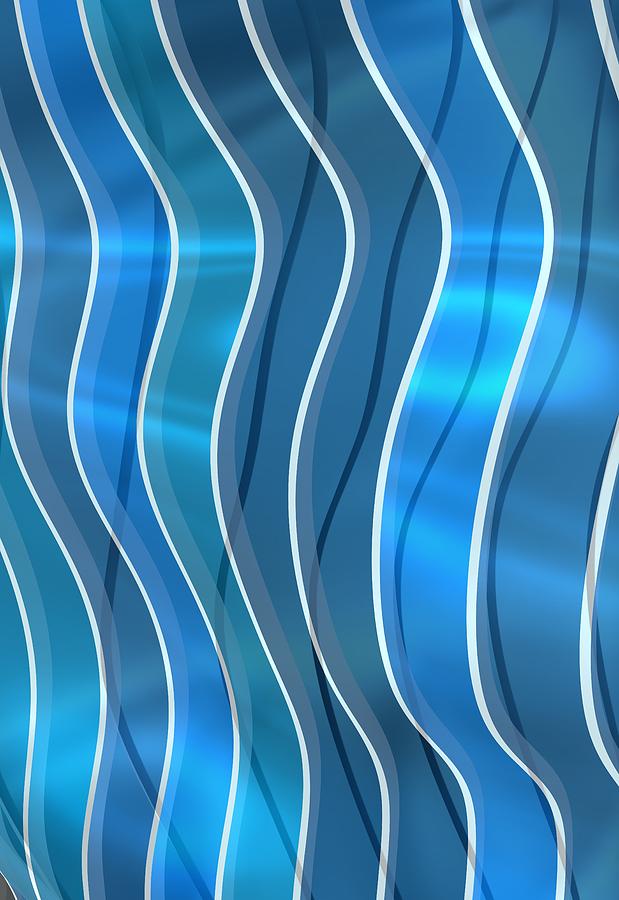 Blue bright waves by Alberto RuiZ Blue bright waves by Alberto RuiZ