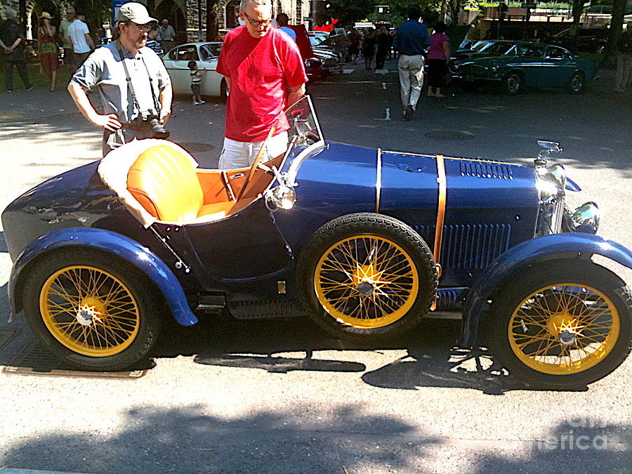 Blue Car 2 Photograph