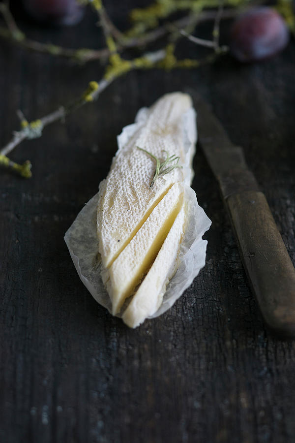 Blue Cheese, Sliced Photograph by Martina Schindler
