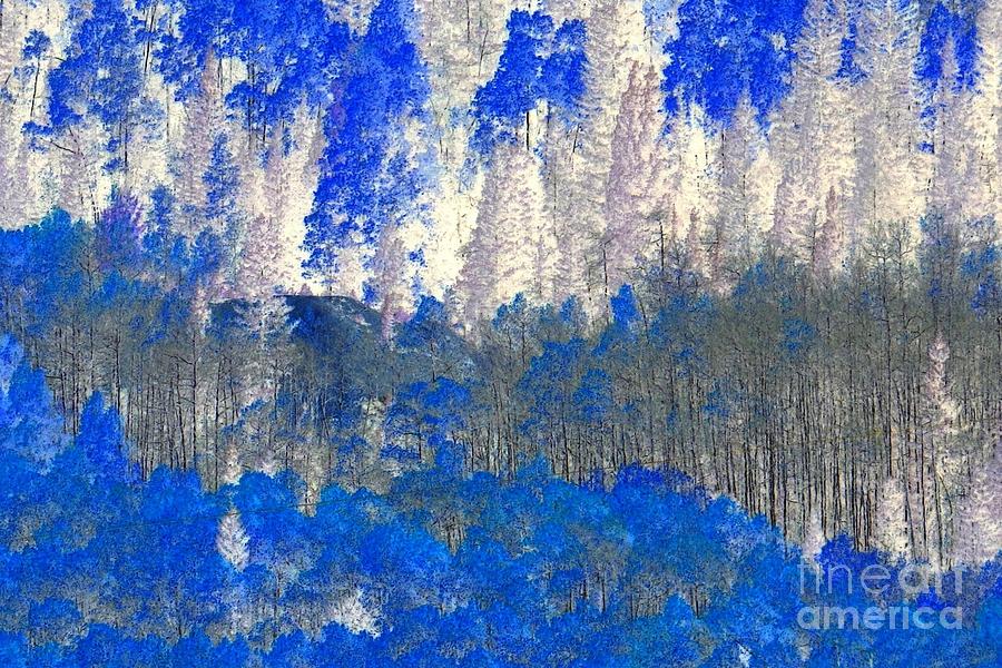 Abstract Photograph - Blue Colorado by Frank Townsley