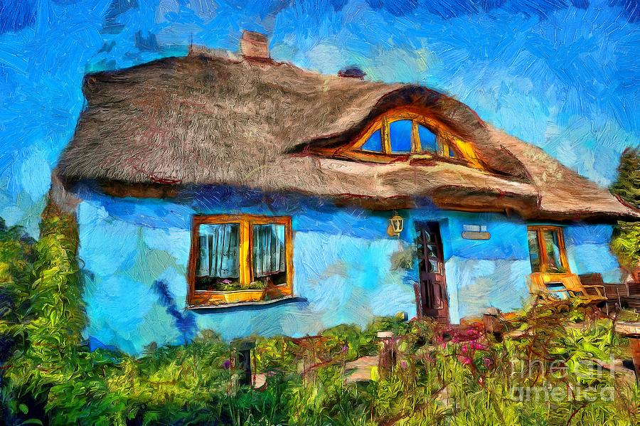 Blue Cottage by Eva Lechner Blue Cottage by Eva Lechner