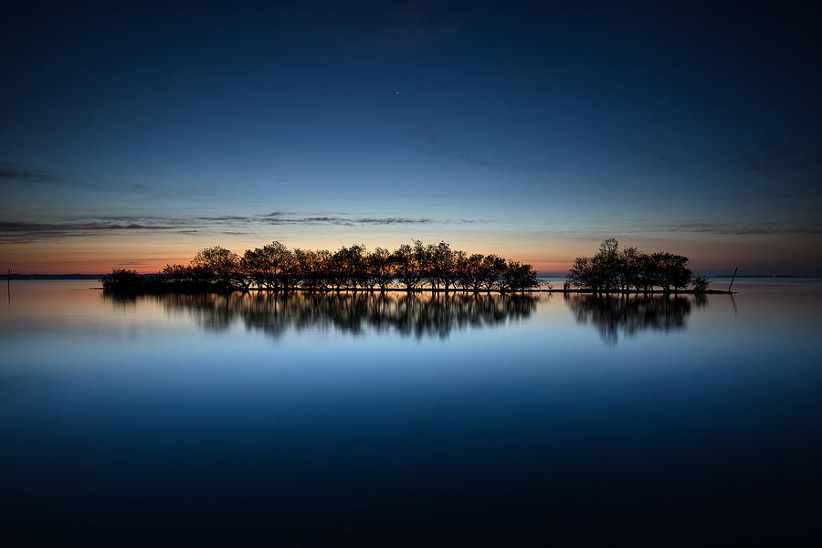 Landscape Photograph - Blue Dawn by Mirai Takahashi