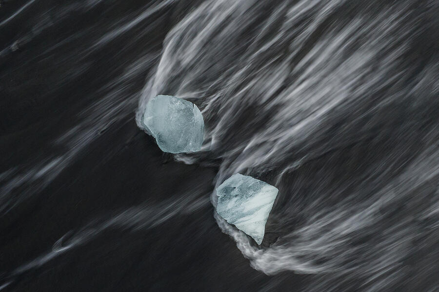 Blue Diamonds Photograph by James Bian