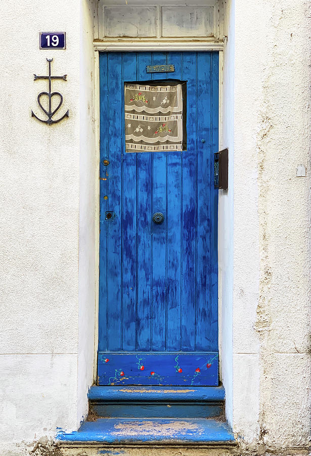 Blue Door Photograph by Sherrie Triest