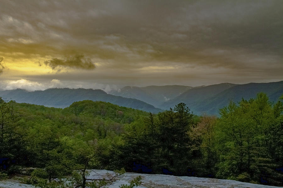 Blue Grass Mountains Photograph by Jack R Perry