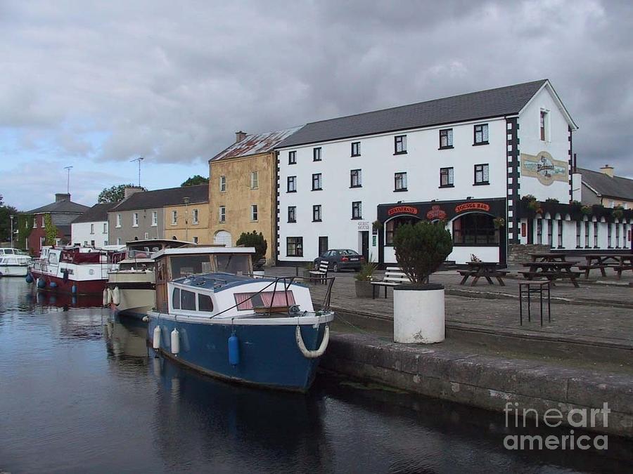 Longford Painting - Richmond Harbour  in Cloondara, Co Longford by Val Byrne