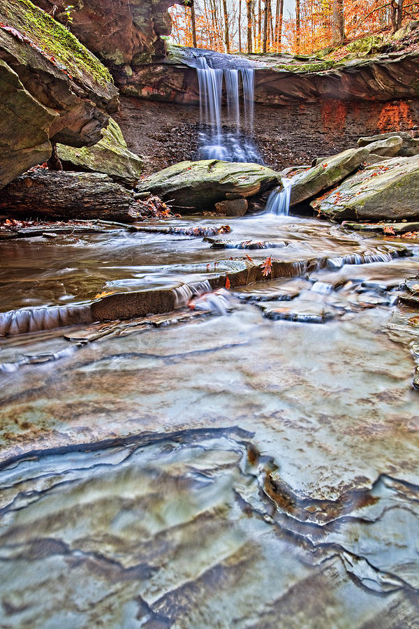 Blue Hen Falls Photograph by Marcia Colelli - Pixels