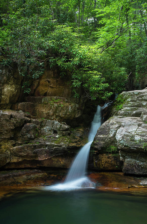 Blue Hole Falls Photograph by Jamie Pattison