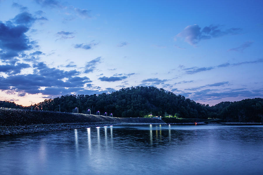 Blue Hour At South Holston Photograph