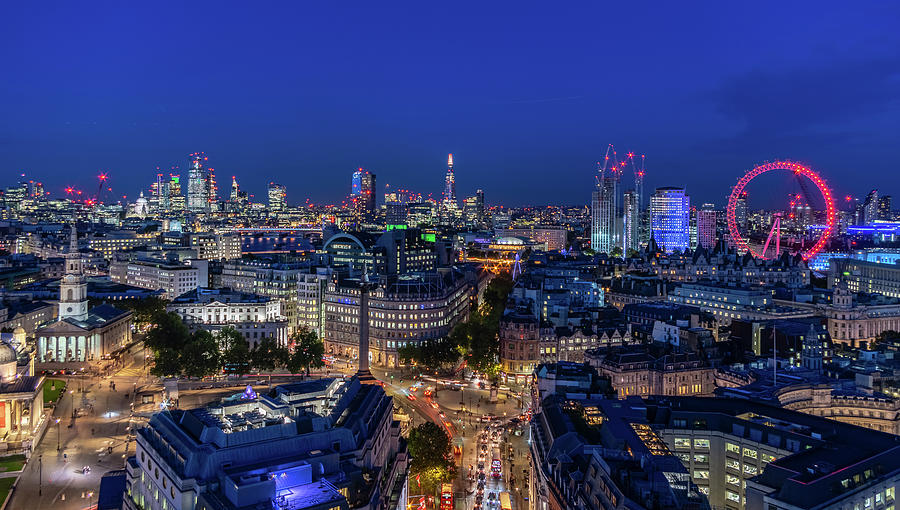 Blue Hour In London Photograph