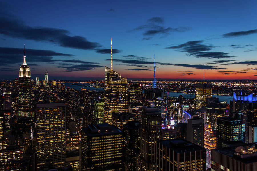 Blue Hour in New York by Steve Boyko Blue Hour in New York by Steve Boyko