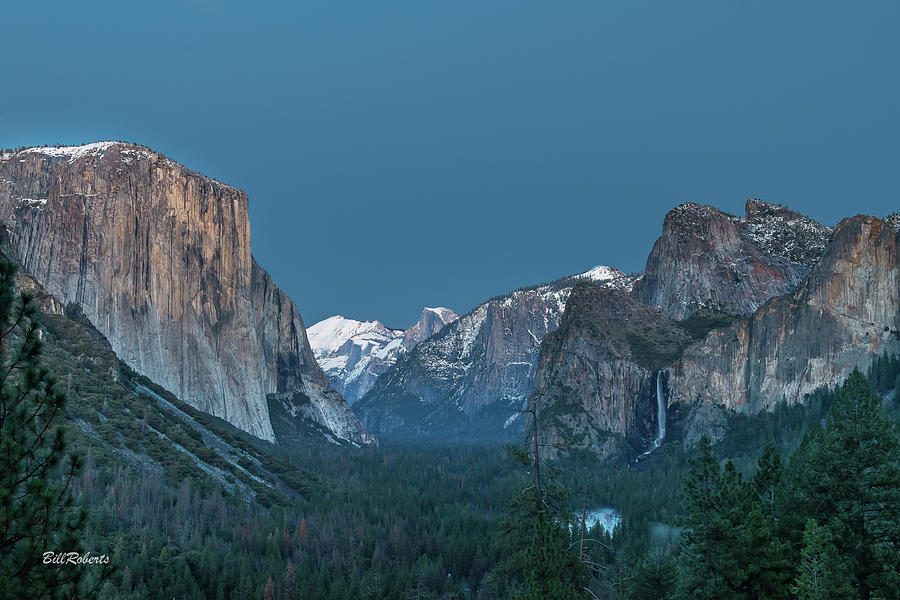 Blue Hour In Yosemite Photograph by Bill Roberts