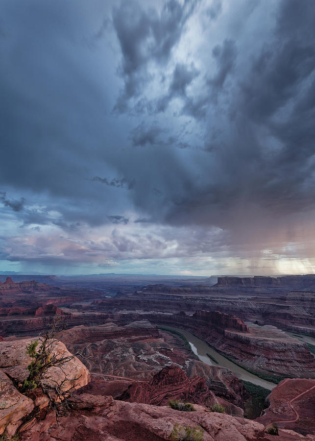 Blue hour showers Photograph by Murray Rudd
