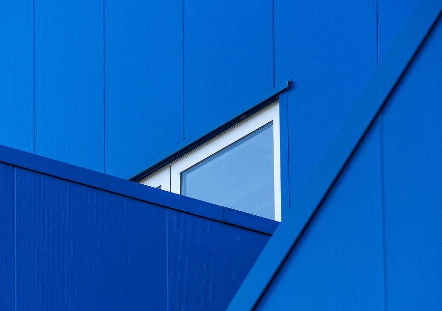 Blue In Blue Photograph by Jef Van Den Houte