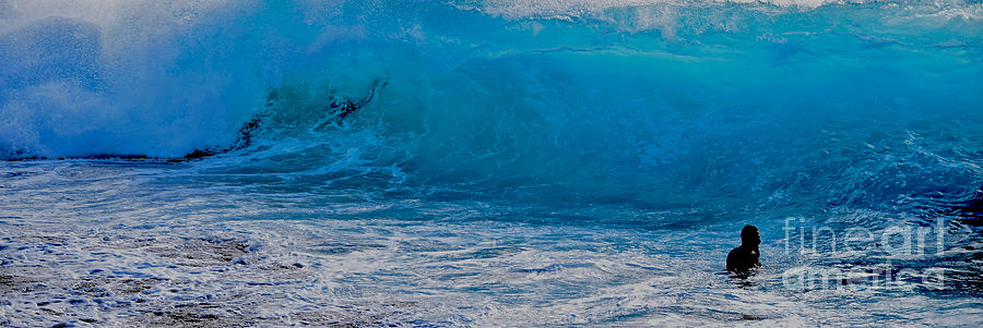 Blue is the Wave Photograph by Debra Banks