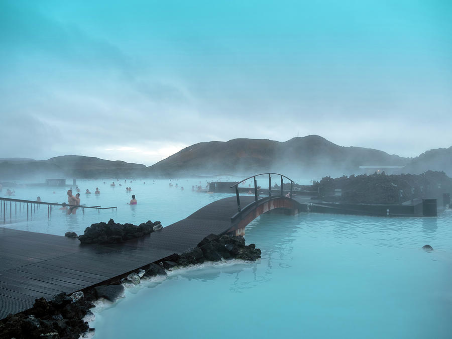 Blue Lagoon Lake In Iceland Photograph by Tamboly Photodesign