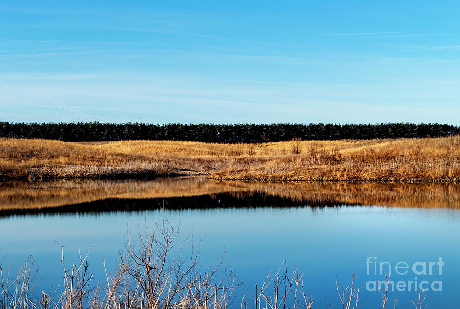 Blue Lake Reflections Photograph by Sandra Js
