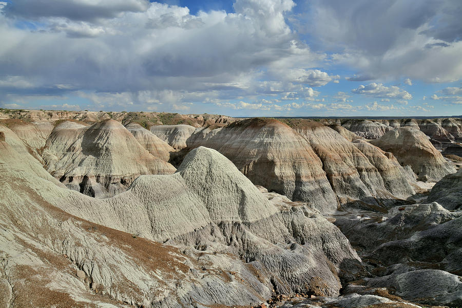 Blue Mesa Dunes in Petrified Forest NP Photograph by Ray Mathis