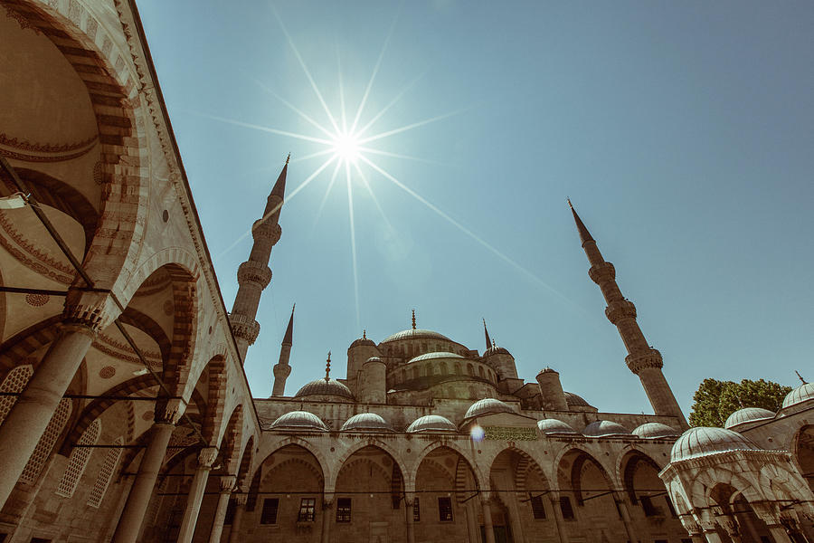 Blue Mosque In Istanbul Photograph by Ldf