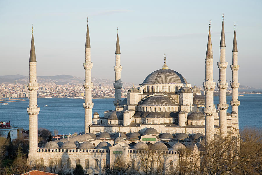 Blue Mosque Istanbul Digital Art by David Forman - Fine Art America