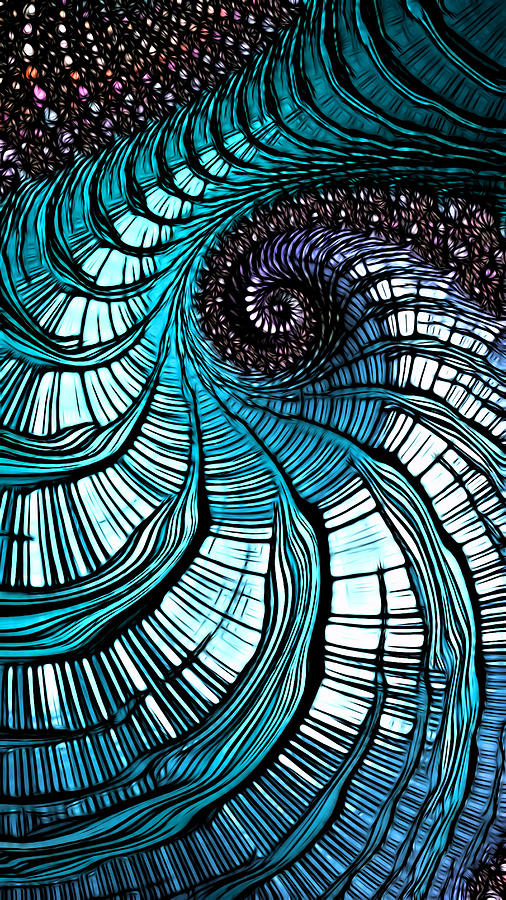 Blue Ox Digital Art by Jeff Iverson