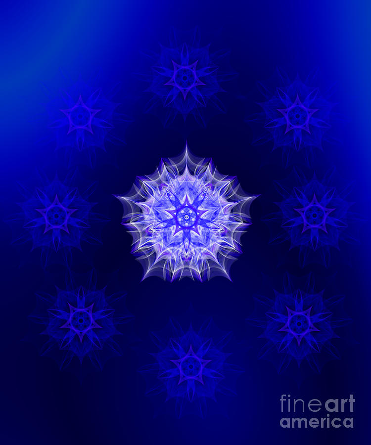 Blue Ray Archangelic Dream by Nathalie DAOUT Blue Ray Archangelic Dream by Nathalie DAOUT