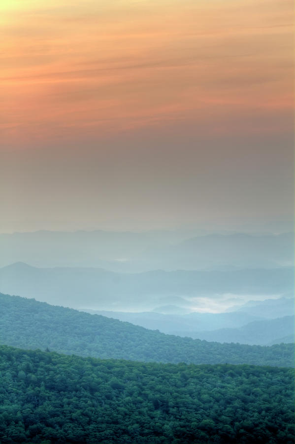 Blue Ridge Mountains Photograph by Malcolm Macgregor