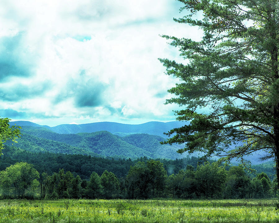 Blue Ridge Mountains Tennessee Photograph by Gale Miko - Fine Art America