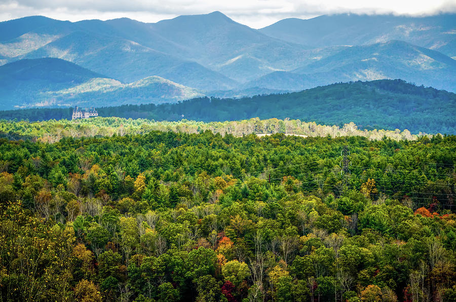 Blue Ridge Mountains Views From The Parkway Photograph by Alex Grichenko