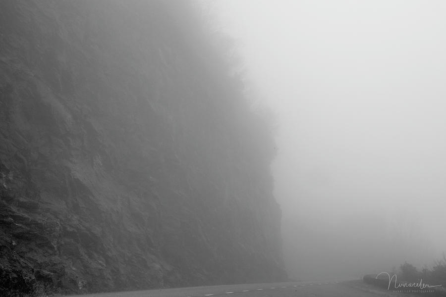 Blue Ridge Parkway Fog 01 Photograph by Nunweiler Photography