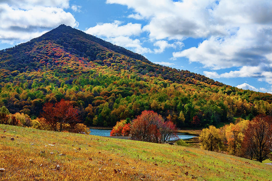 Mountain Photograph - Blue Ridge Parkway Otter Hike by Dan Carmichael